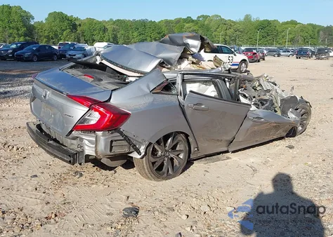 2020 Honda Civic Sport from USA, damaged, VIN 2HGFC2F82LH500494